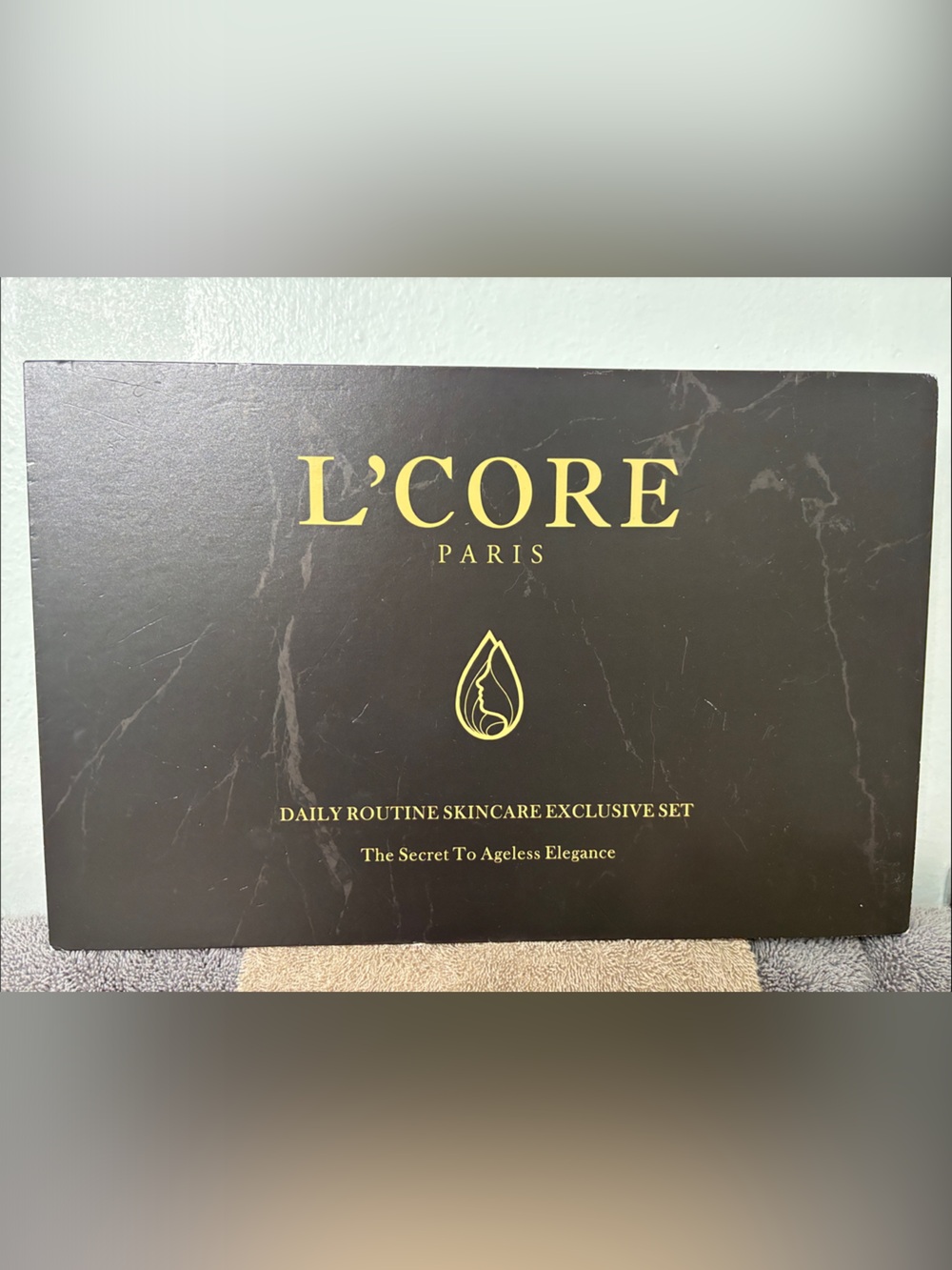 Daily Routine Skincare Set — Black & Gold